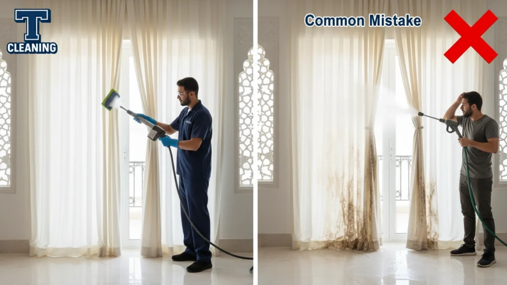 Common Curtain Cleaning Mistakes in Abu Dhabi