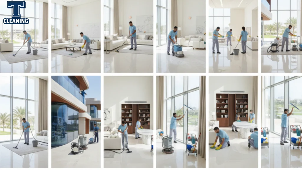 Villa Cleaning Methods in Ajman