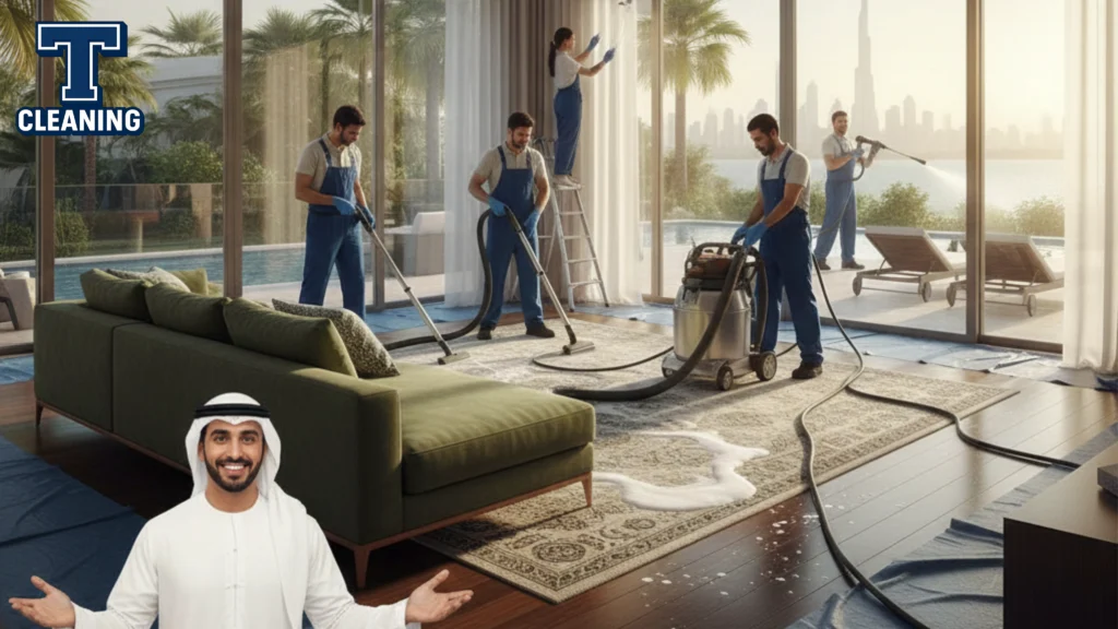 تنظيف فلل في الشارقة