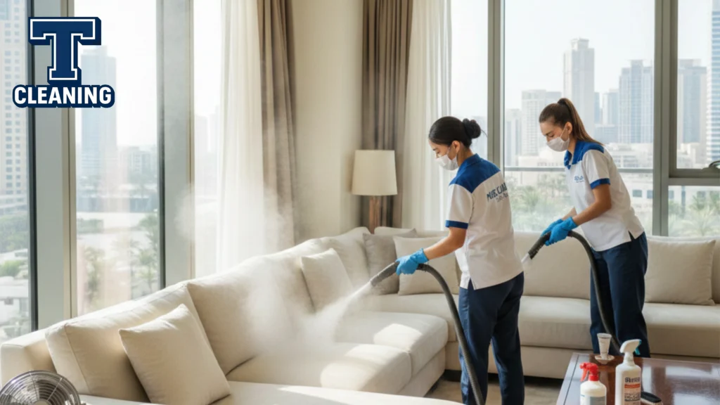 معدات تنظيف كنب في دبي