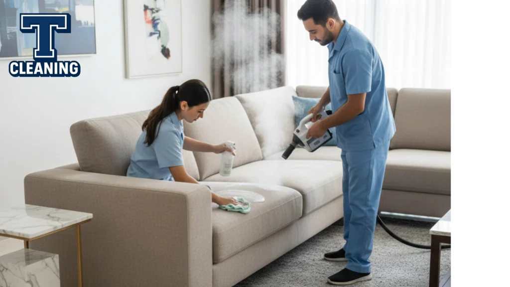 طرق تنظيف كنب في عجمان