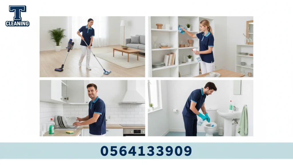 تنظيف بالساعة في الشارقة