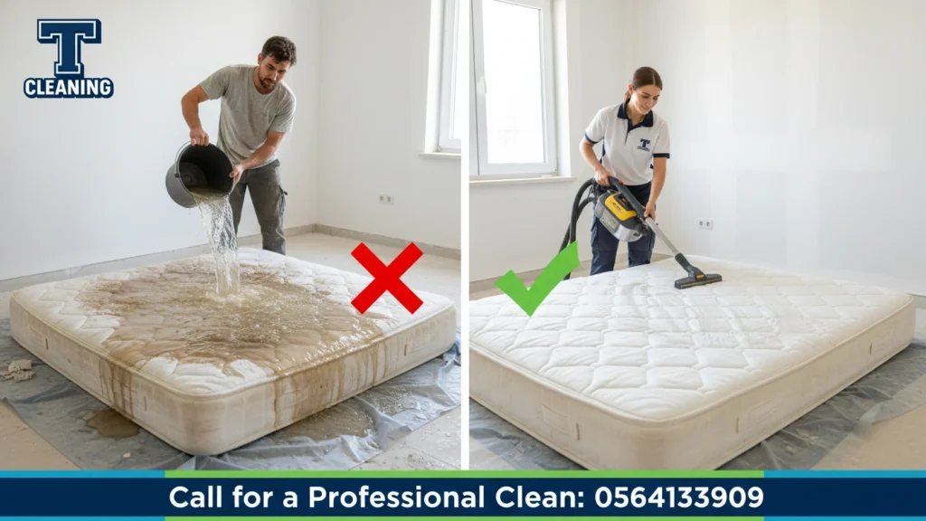 أخطاء شائعة في تنظيف مراتب في الشارقة