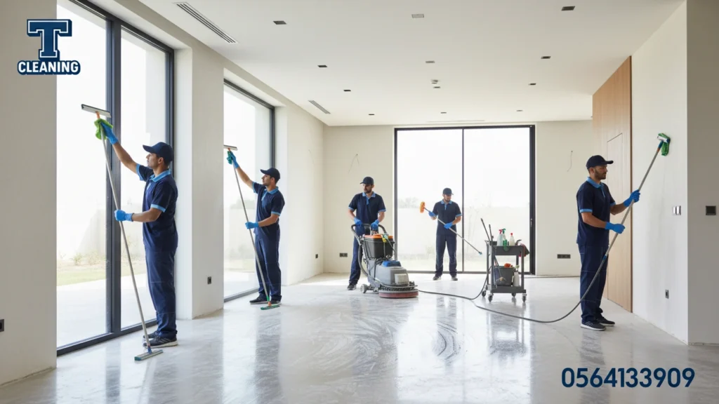 تنظيف بعد التشطيب في دبي