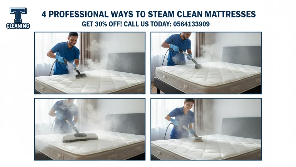 أخطاء شائعة في تنظيف مراتب في أبو ظبي