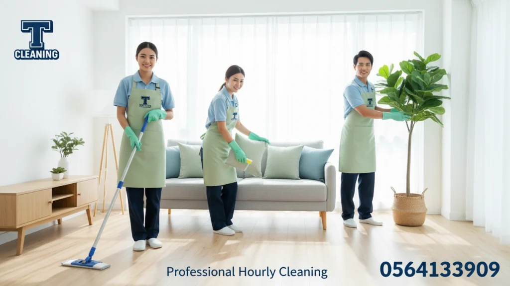 تنظيف بالساعة في الشارقة