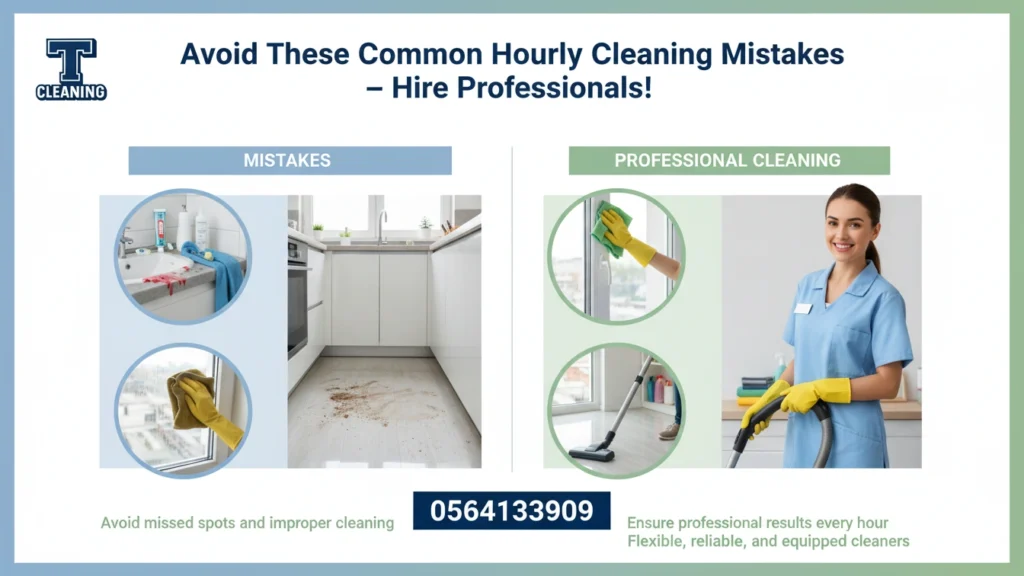 أخطاء شائعة في تنظيف بالساعة في دبي