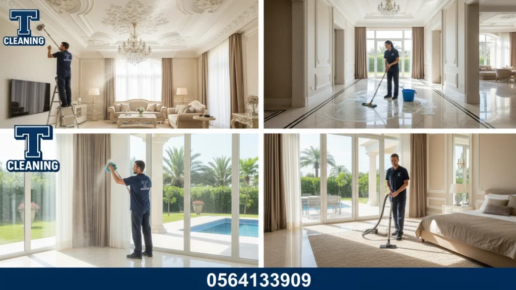 تنظيف بعد التشطيب في دبي