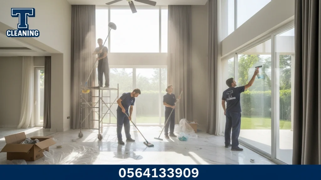 تنظيف بعد التشطيب في دبي